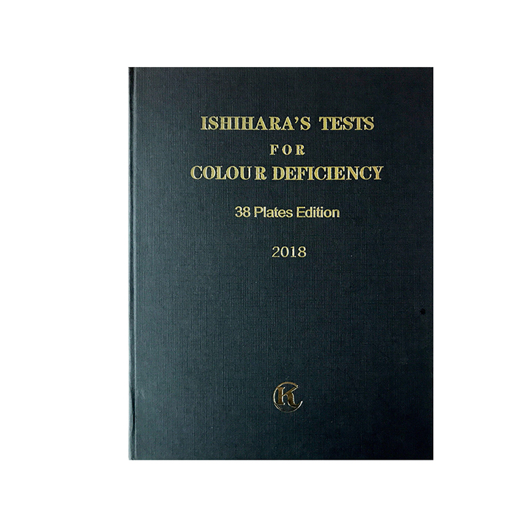 Livre de Test Ishihara - 38 Planches