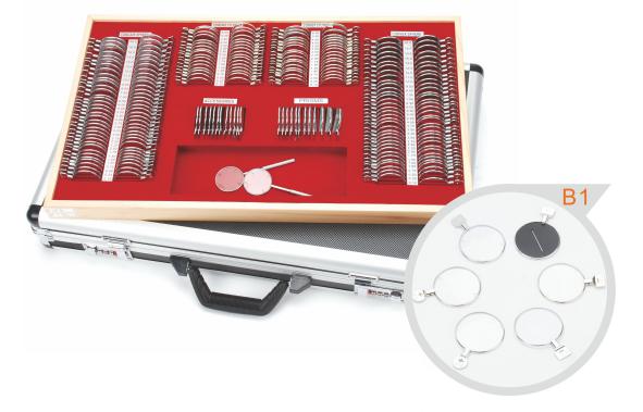 Jeu de verres d'essai JS-232B1