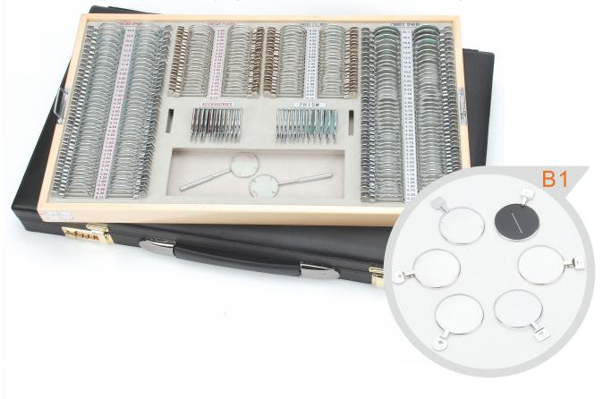 JS-266B1 Jeu de Lentilles d'Essai