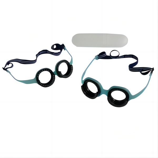 Verre bicolore rouge-vert LY-19