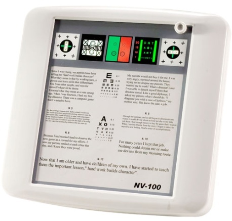 NV-100 Tableau de Vision de Près
