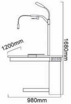 Unité Ophtalmique TC-560B/TC-560A