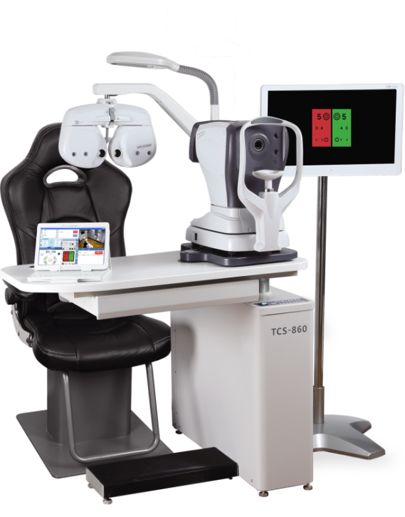 Unité Fauteuil Ophtalmique & Support TCS-860