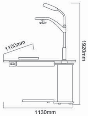 Unité ophtalmique TK-199A/TK-199B