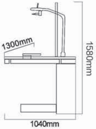 TS-600-3 Unité Ophtalmique