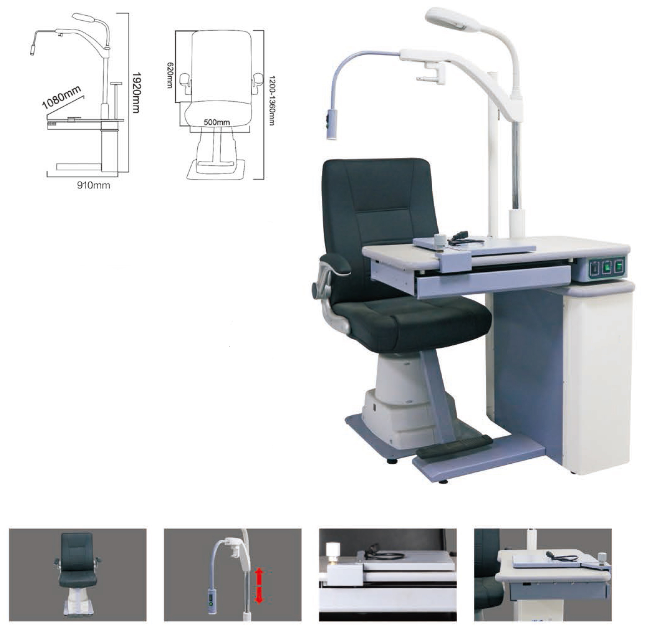 Unité Ophtalmique TS-880B