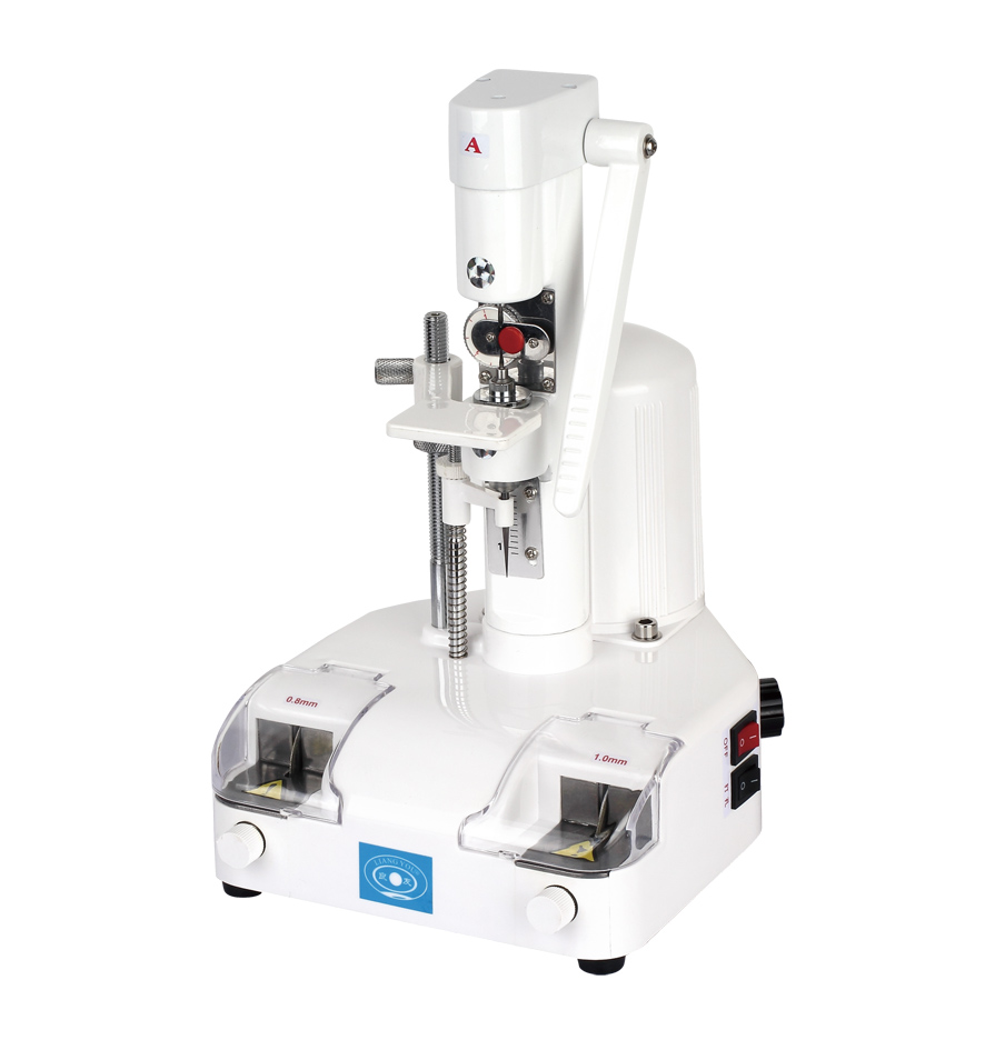 HY-988AT/988A/988B/988C Lens Drilling&Notching Machine